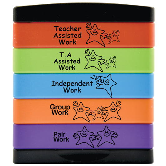 Stamp Stack Teach Assisted/TA Assisted/Independent Work/Group Work/Pair Work