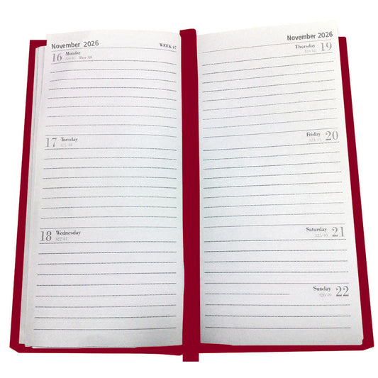 2026 Pocket Diary - 1 Week To View
