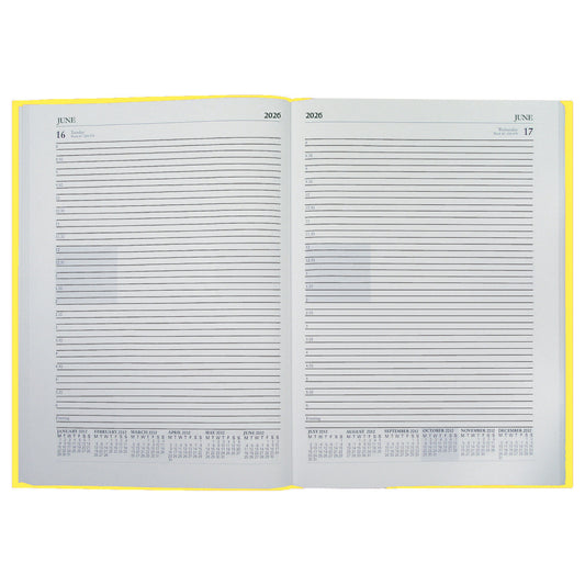 A5 Academic Diary 2025/26 - 1 Day Per Page