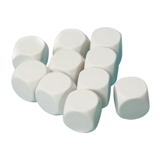 Blank White Dice