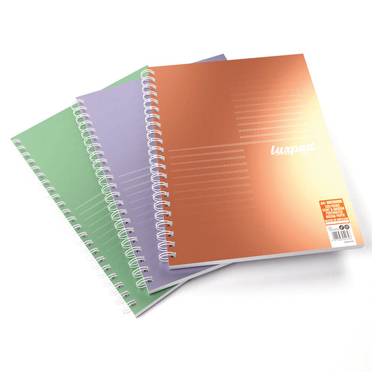 Silvine Luxpad Twin Wire Notebooks