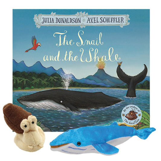 Snail & The Whale Puppet Set