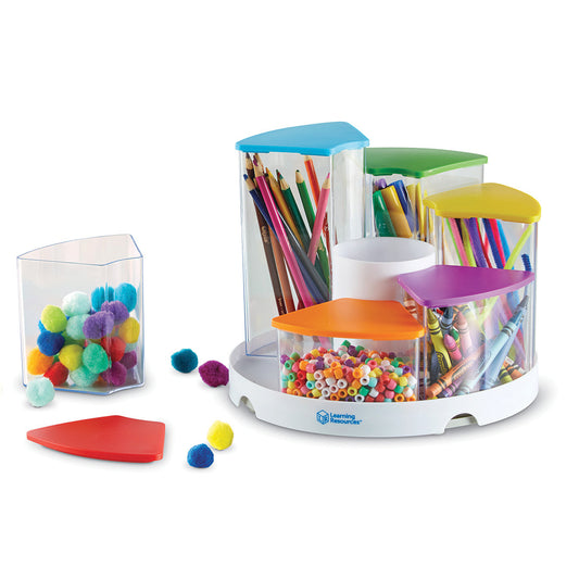 Learning Resources Create-A-Space™ See-Thru Spinning Bins