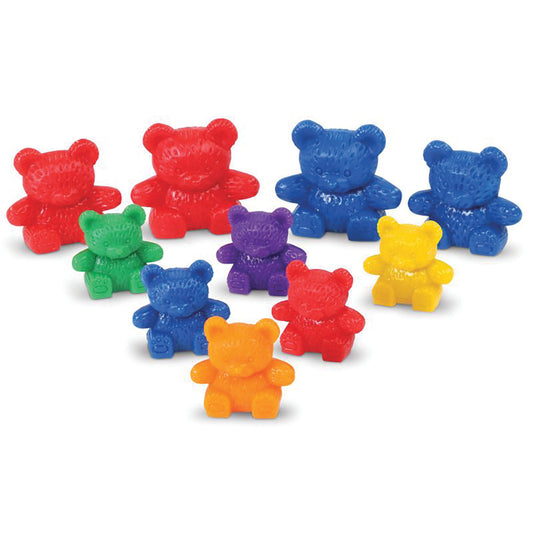 Learning Resources Three Bear Family Basic 6 Colour Counter Set