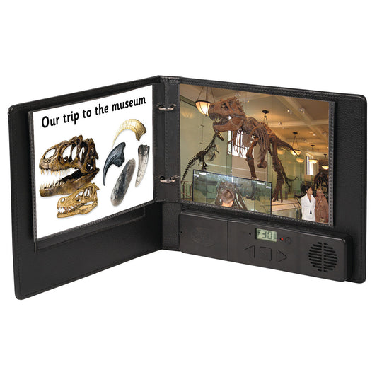 Deluxe Faux Leather Talking Photo Album