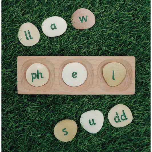 Welsh Alphabet Pebbles