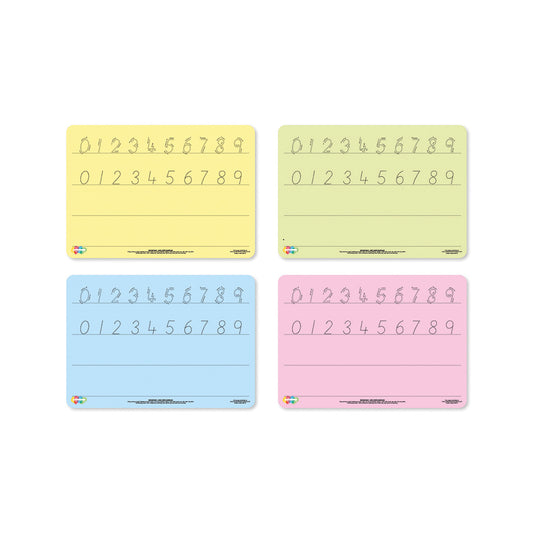A4 Tinted Number Formation Flexible Boards