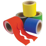 Scalloped Cut Poster Paper Assorted Border Rolls