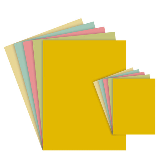 Assorted Recycled Pastel Card Packs