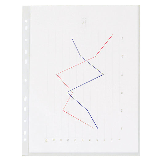 A4 80 Microns Punched Presentation Pockets