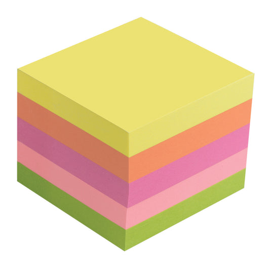 Neon Assorted Mini Cube Notes