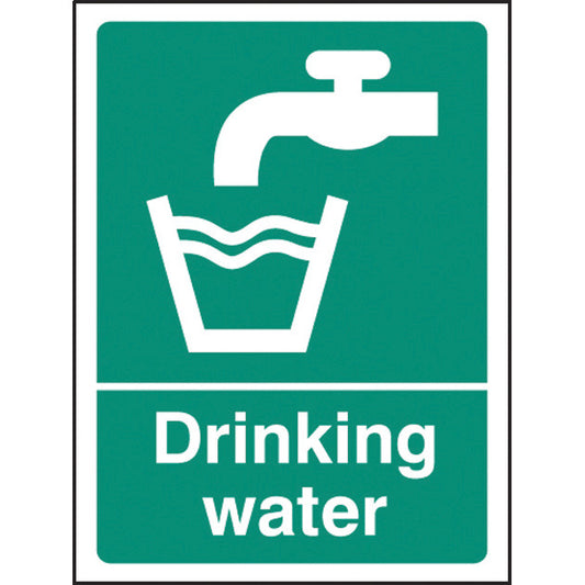 Instructional Drinking Water Sign