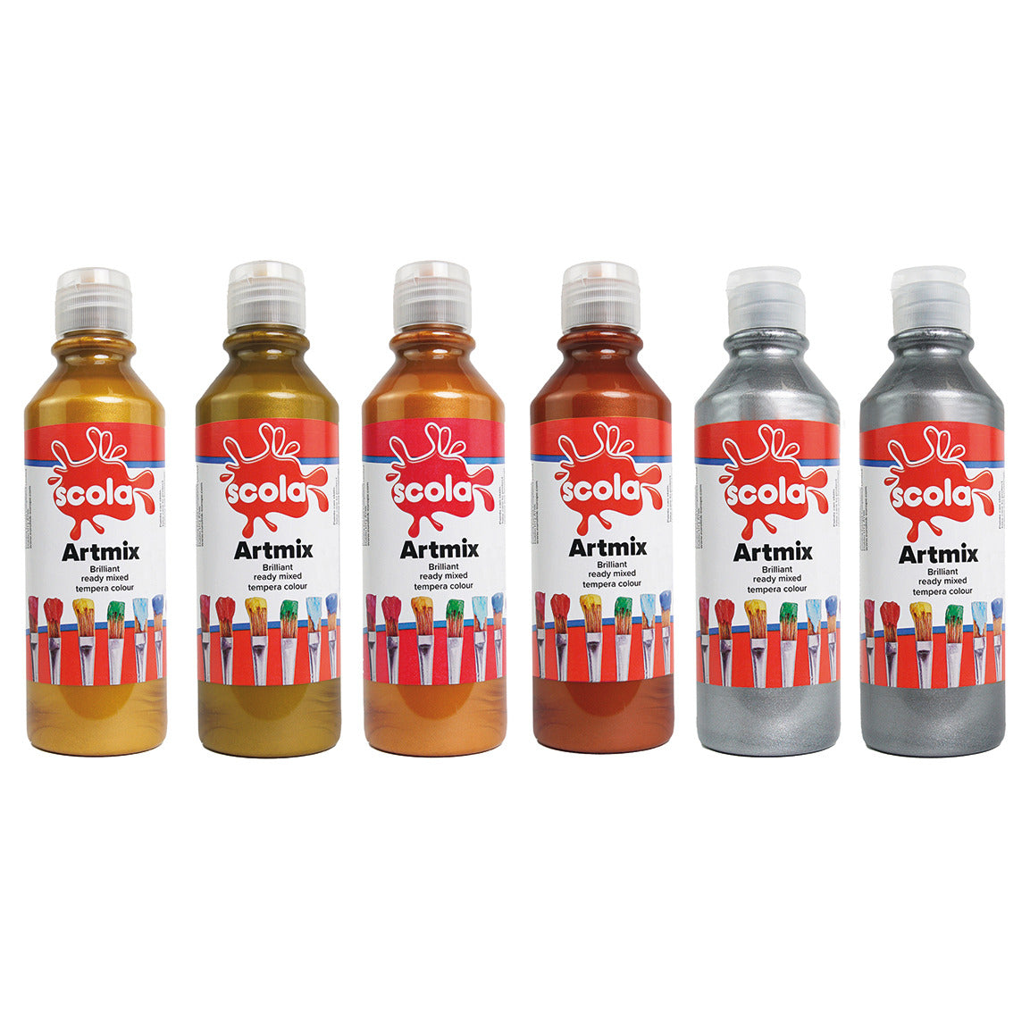 Pearlescent/Metallic Ready Mixed Paint Starter Pack