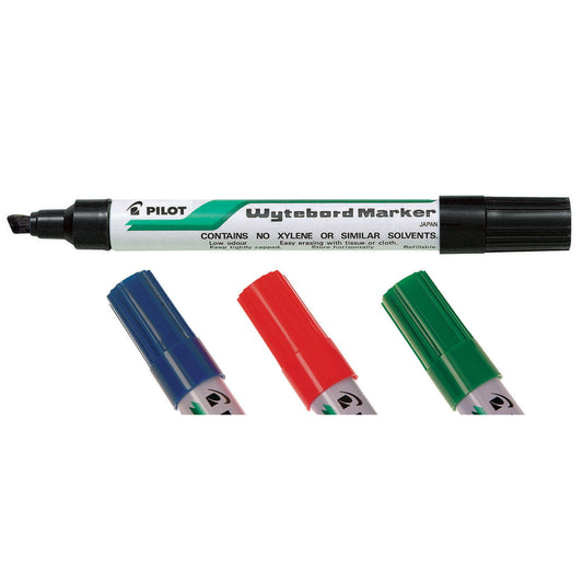 Pilot Chisel Tip Wytebord Markers