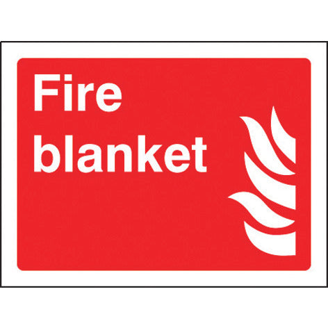 Fire Blanket Location Sign