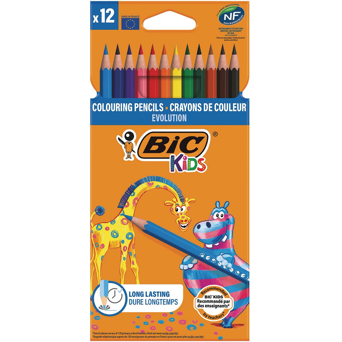 BiC® Kids Evolution ECOlutions® Colouring Pencils