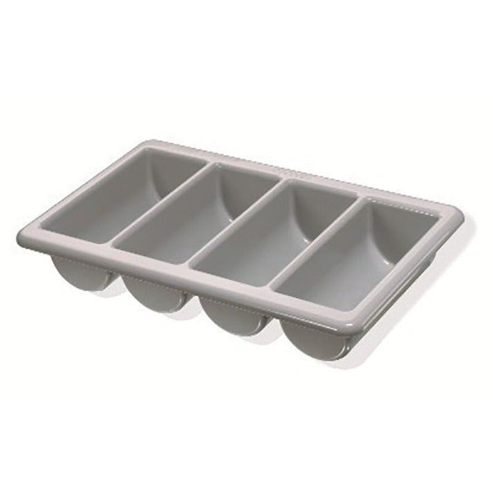4 Compartment Plastic Cutlery Tray