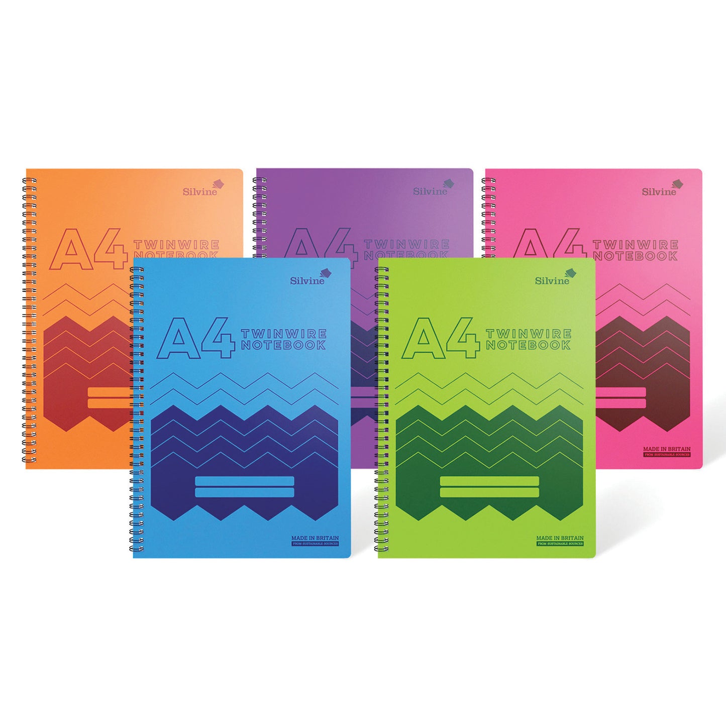 Polypropylene Cover Wirebound Notebooks