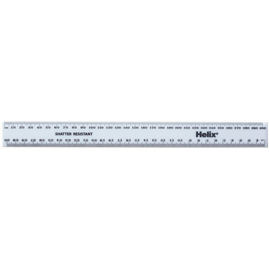 Helix® Plastic Ruler