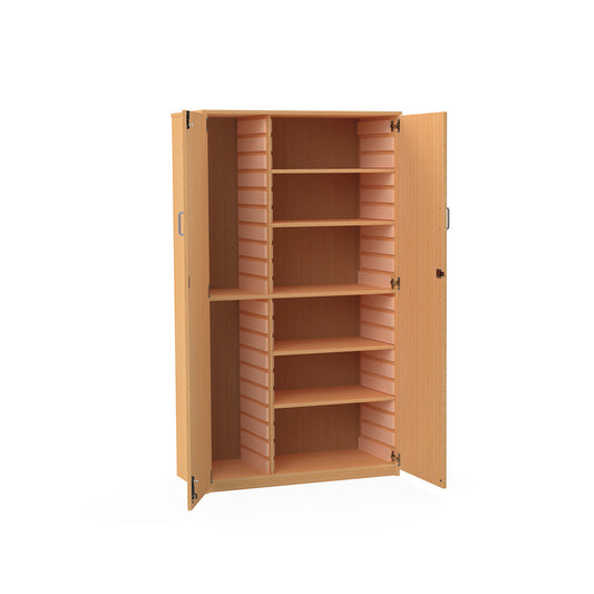 Monarch Education Tray/Stock Cupboard With Full Doors