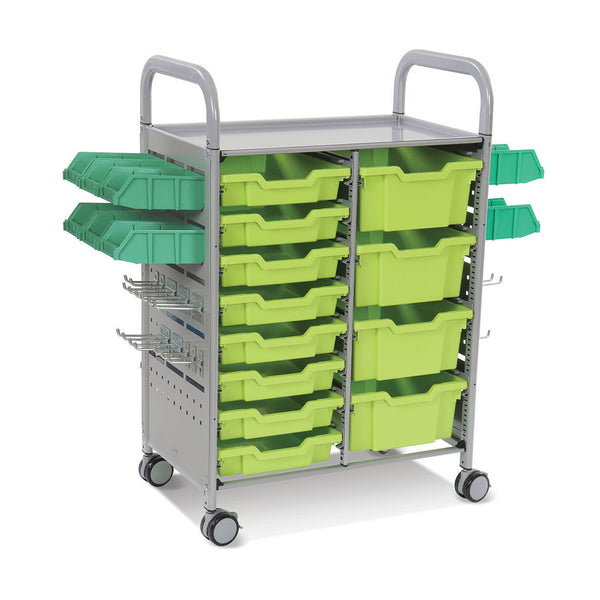 Gratnells Callero STEAM Activity Double Column Trolley With Trays