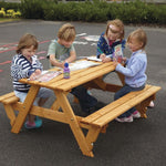 A Frame Infant Timber Picnic Table