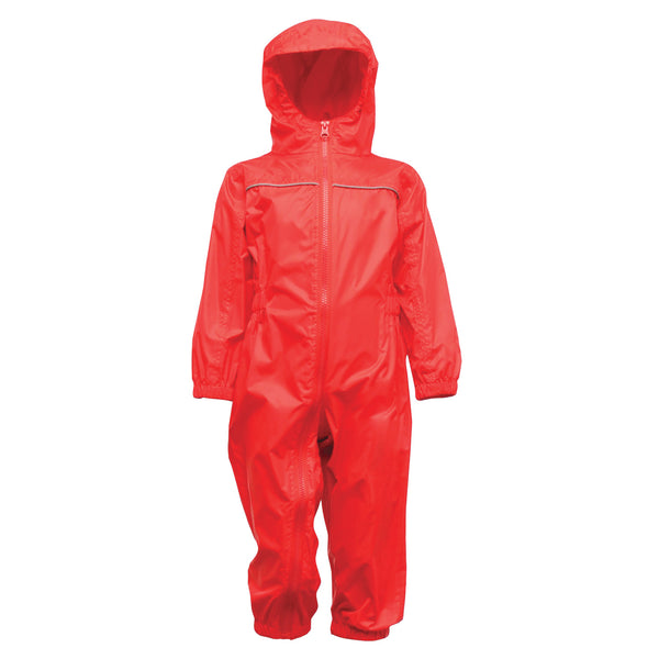 Child's Red Waterproof Rain Suit