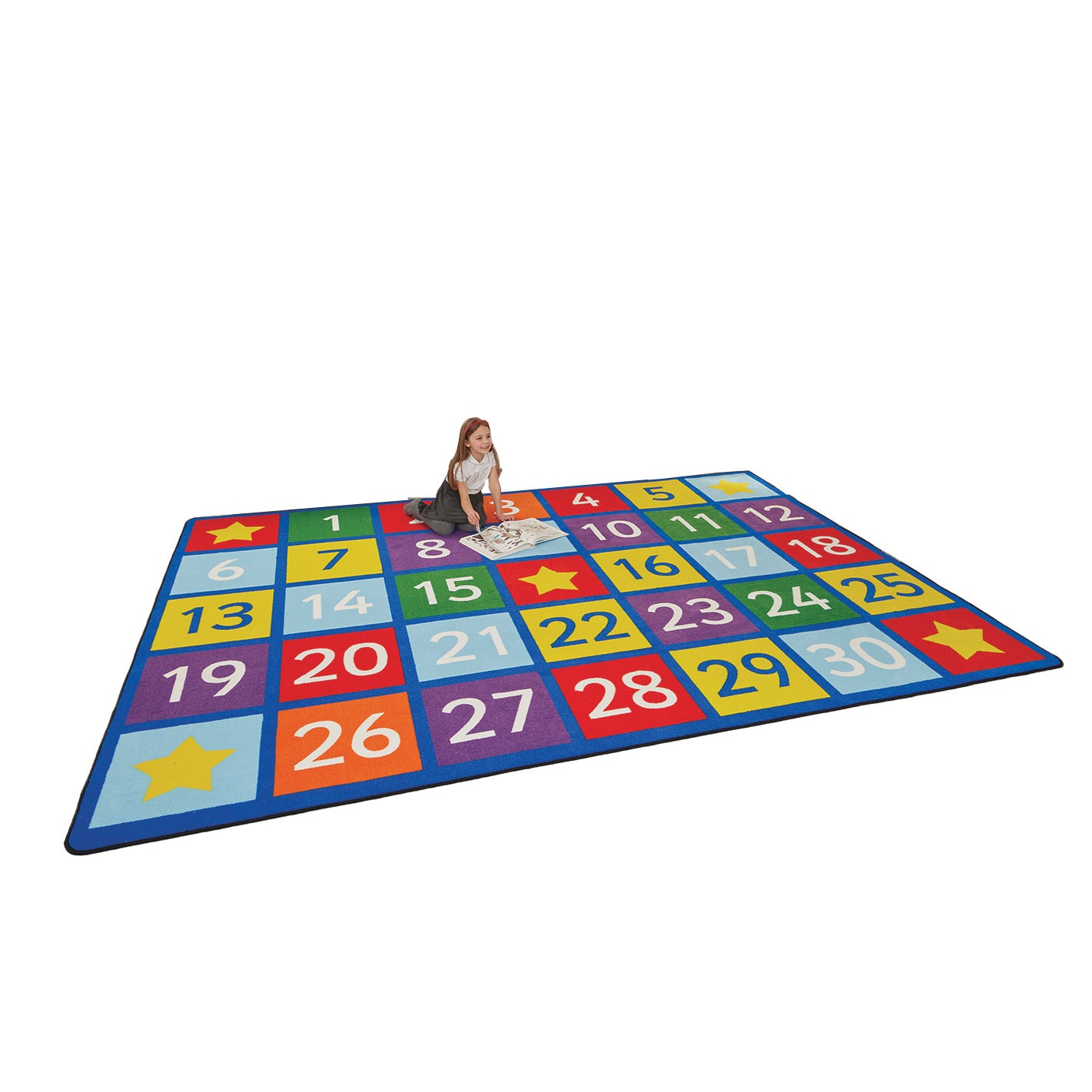 Large Learning Numbers Rug