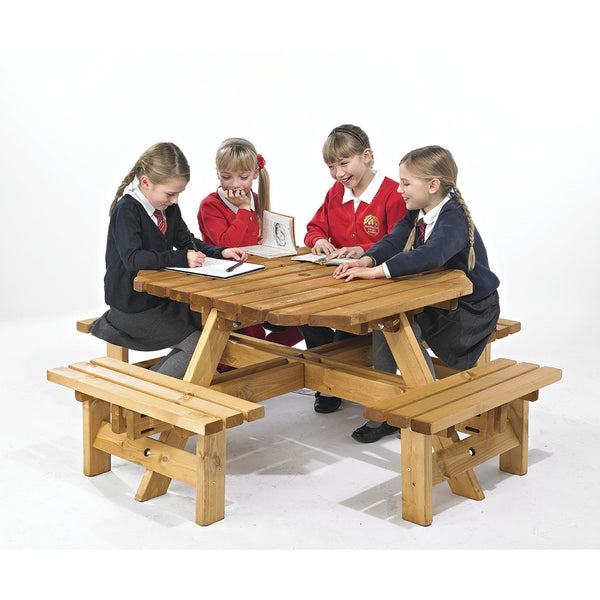 Junior Timber Octagonal Picnic Table