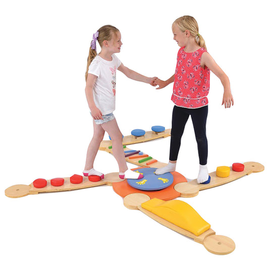 Medium Sensory Balance Beam Set
