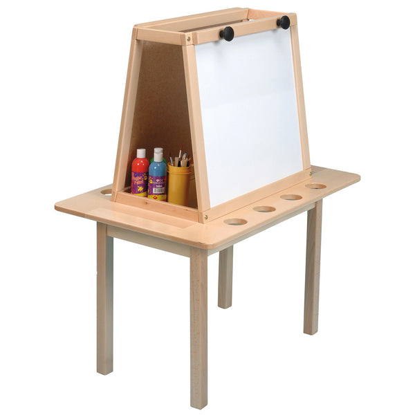 Solid Beech Framed 2 Sided - 2 Boards Easels
