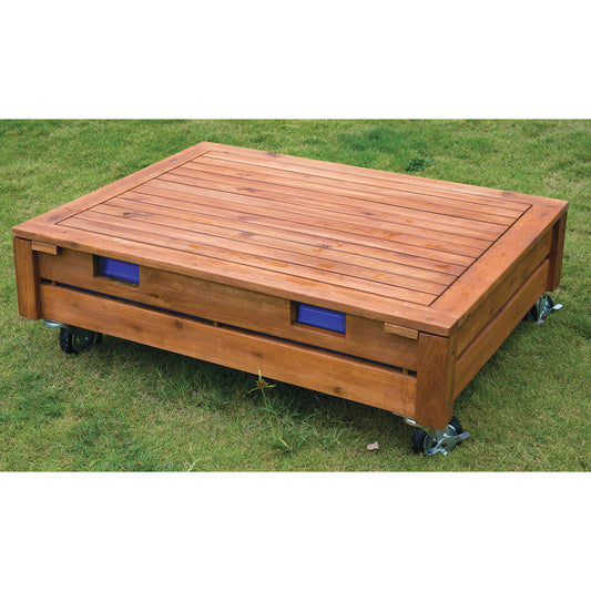 Sandbox on Castors with Tray & Lid