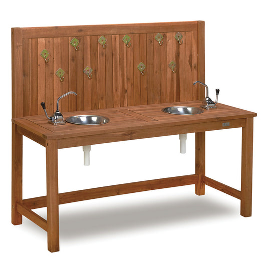 Bino Wooden Outdoor Learning Kitchen Table