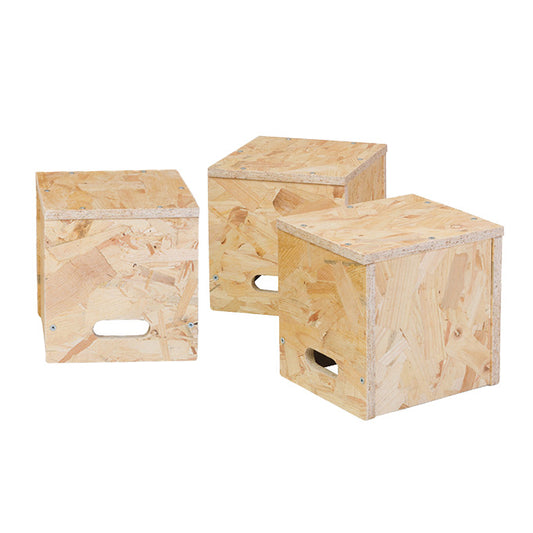 OSB Storage Stools Set