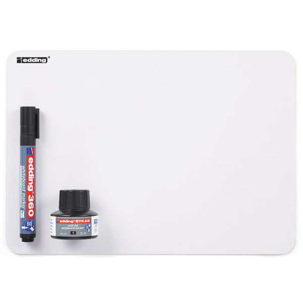 A4 Plain Whiteboard/Board Pen Set