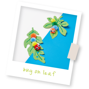 How-to craft guide: Bugs on Leaf – Eduzone Ltd