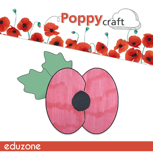 Remembrance Day Poppy - Crafts with Eduzone