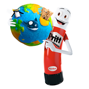 Make your own Earth mobile with Pritt