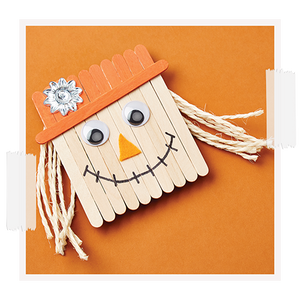 How-to Autumn craft guide: Happy Scarecrow