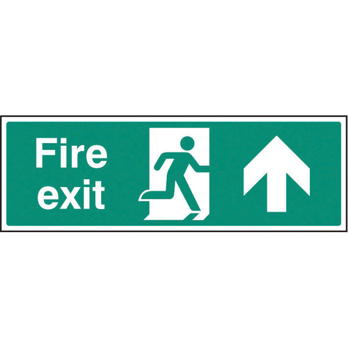 Safety Exit Up Directional Signs
