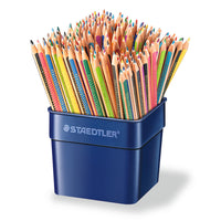 STAEDTLER® Noris® Triplus Jumbo Coloured Pencils with Tub