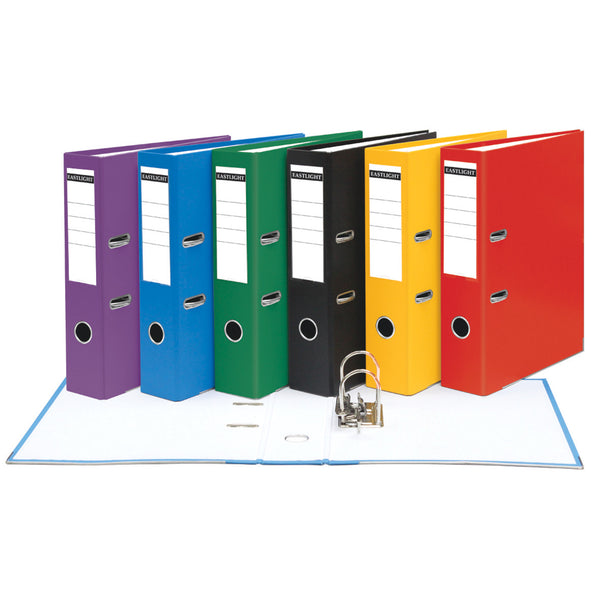 Lever Arch File A4 2 Ring Matt Cover 63mm Capacity