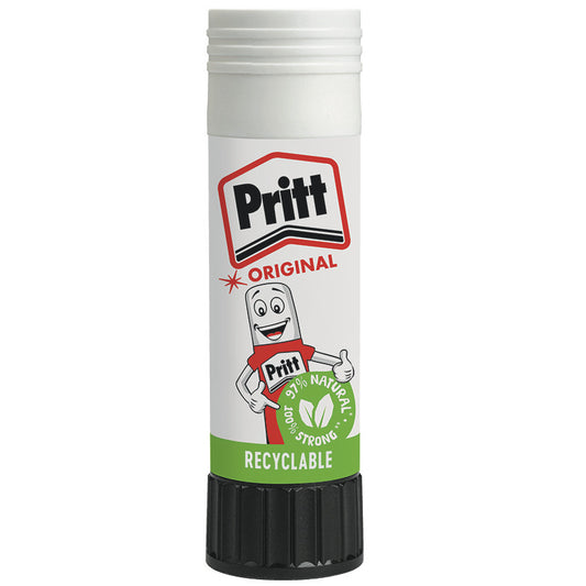 Pritt Glue Stick 43g x 34 + 10g x 4 Fun Colour Sticks