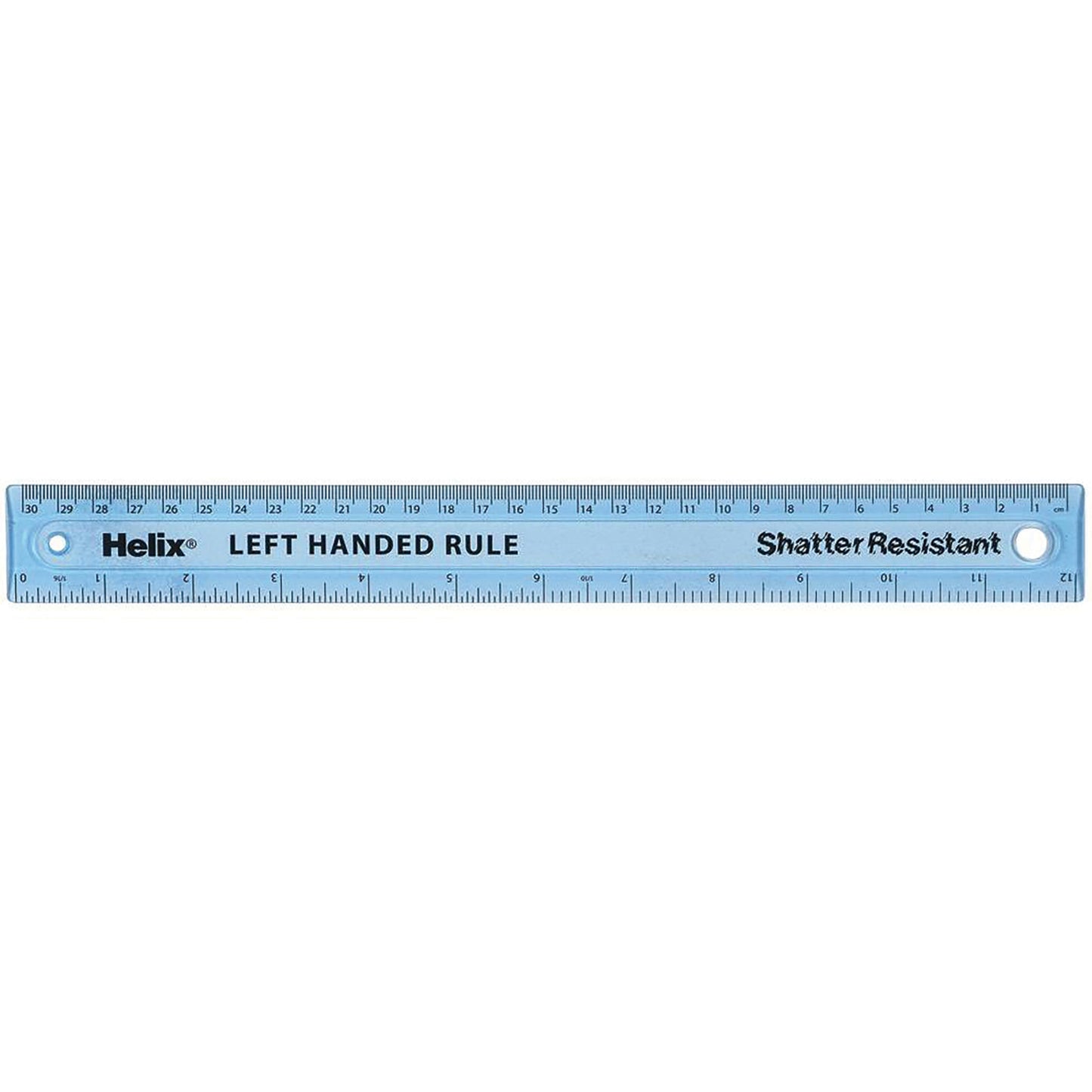 Left Handed Plastic Ruler - 30cm
