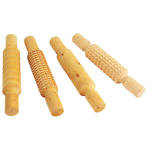 Wooden Rolling Pin Set