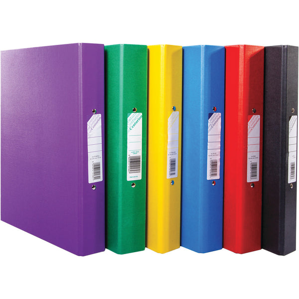 A4 Ring Binders 25mm Capacity Recycled Paper Over Board Pack of 10
