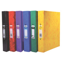 A4 2 Ring Binders 25mm Capacity Laminated Paper Over Board