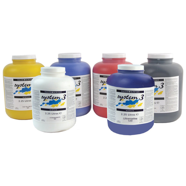 Daler-Rowney System3 Acrylic Paint Tubs