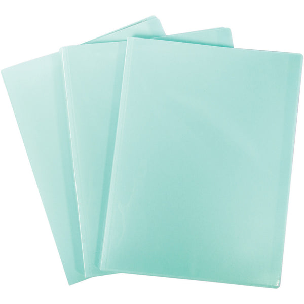 Presentation Folder With Glass Clear Pockets A4 Biodegradeable