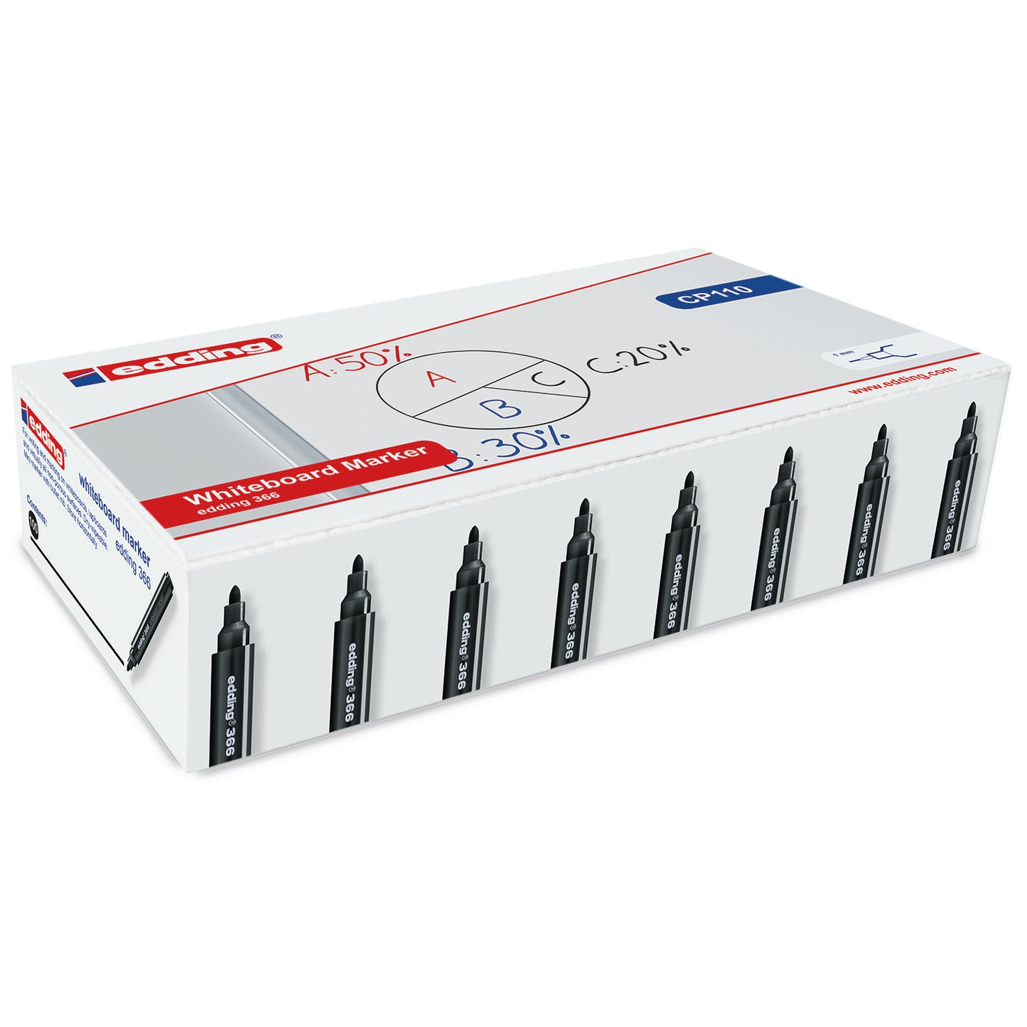 edding® 366 Whiteboard Markers